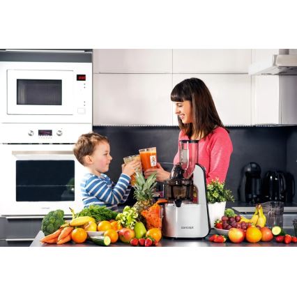 Concept LO7065 - 3-i-1 råsaftpress 240W/230V grå
