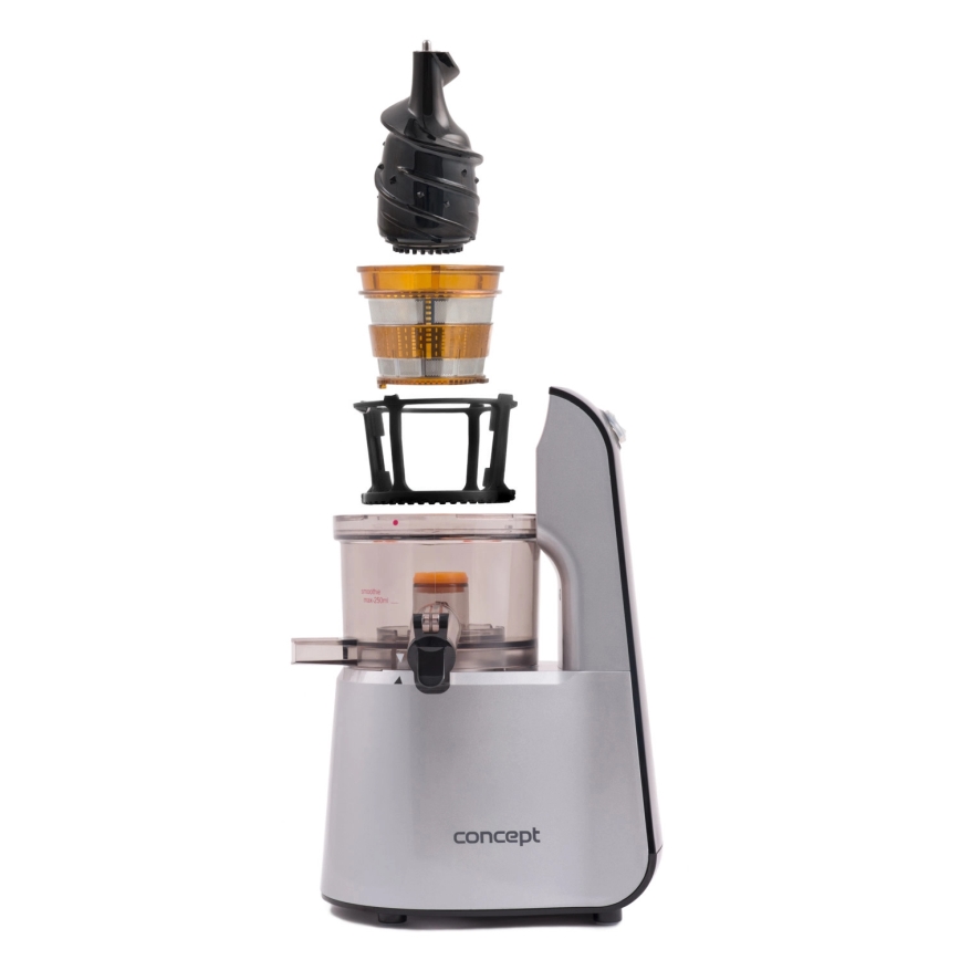 Concept LO7065 - 3-i-1 råsaftpress 240W/230V grå
