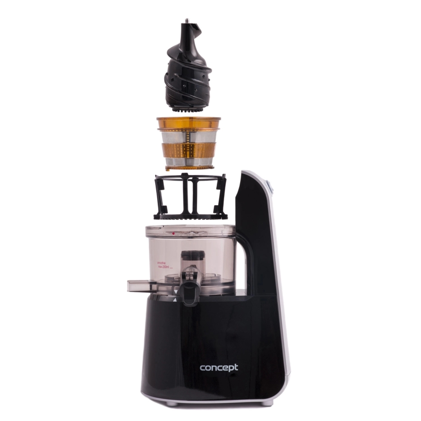Concept LO7067 - 3-i-1 skruvjuicer 240W/230V svart