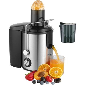 Concept LO7095 - Centrifugalpress 1000W/230V svart/rostfritt stål