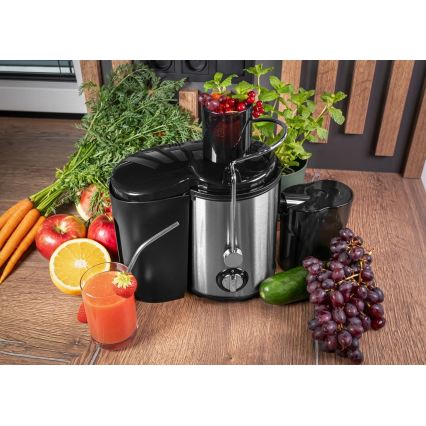 Concept LO7095 - Centrifugalpress 1000W/230V svart/rostfritt stål