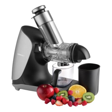 Concept LO7250 - Horisontell slowjuicer 200W/230V svart/rostfritt stål