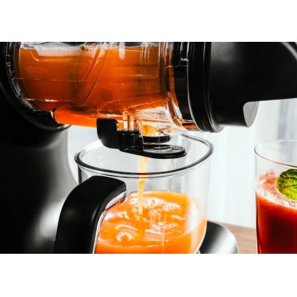 Concept LO7250 - Horisontell slowjuicer 200W/230V svart/rostfritt stål