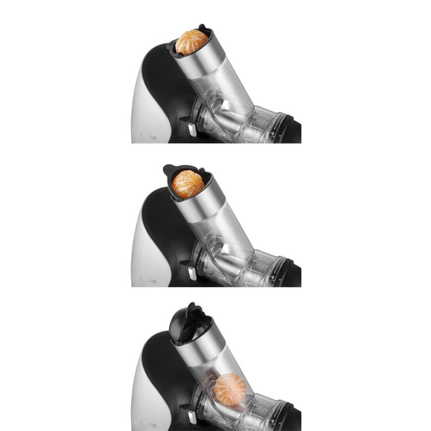 Concept LO7250 - Horisontell slowjuicer 200W/230V svart/rostfritt stål