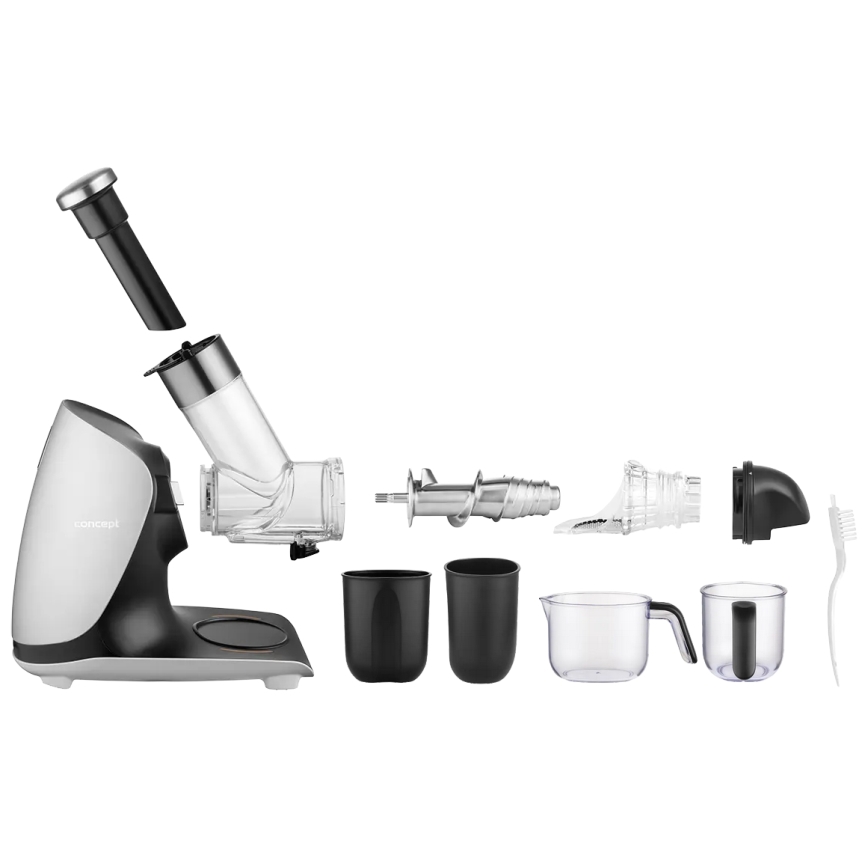 Concept LO7250 - Horisontell slowjuicer 200W/230V svart/rostfritt stål