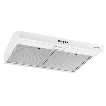 Concept OPP1260wh - Underbyggd köksfläkt 59,5 cm vit
