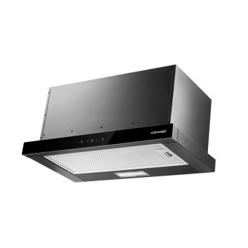 Concept OPV3860bc - Utdragbar köksfläkt 60 cm svart