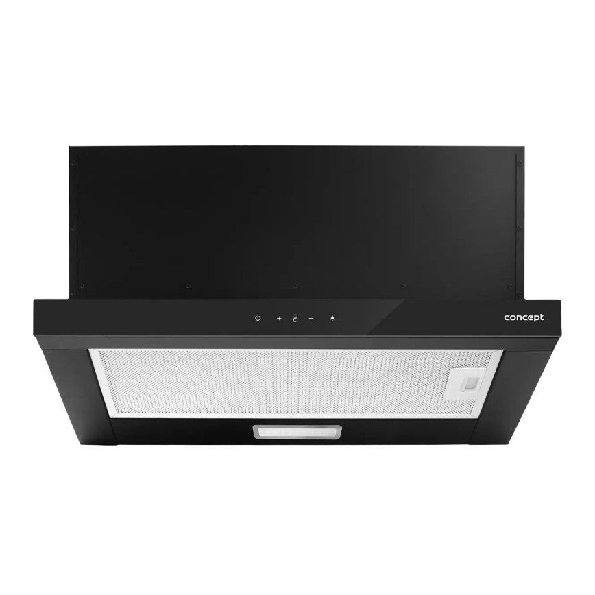 Concept OPV3860bc - Utdragbar köksfläkt 60 cm svart