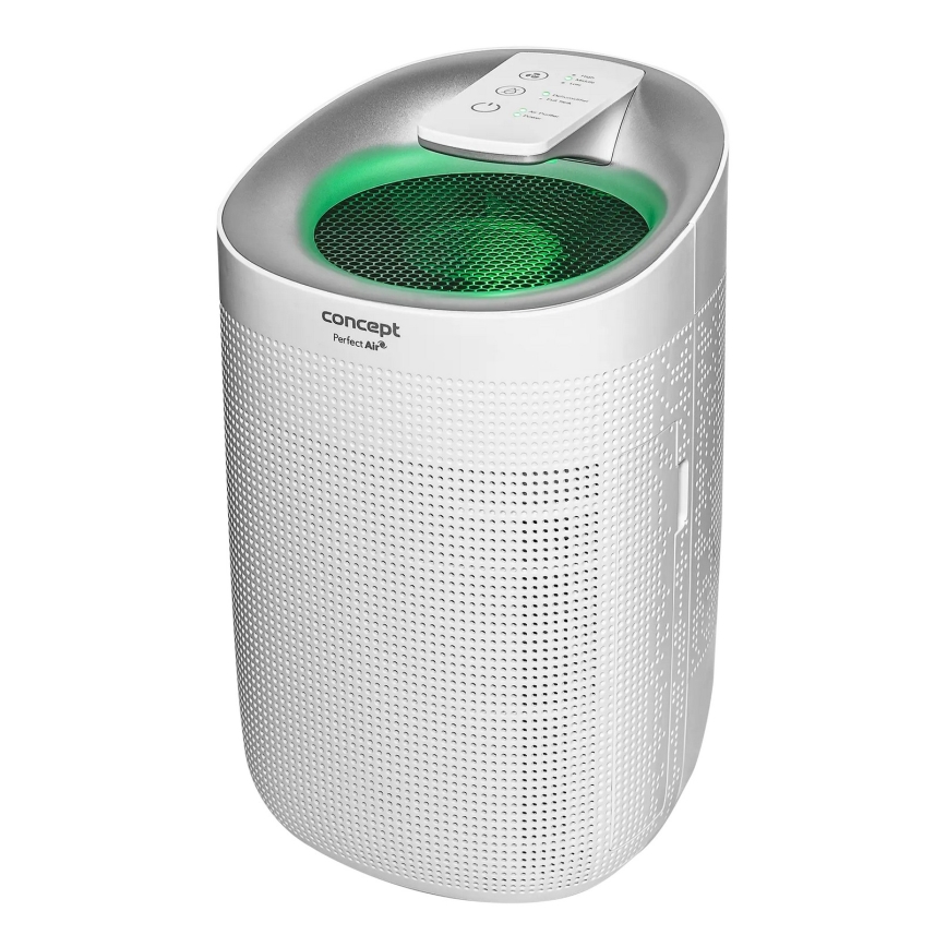 Concept OV1200 - Avfuktare och luftrenare PERFECT AIR 1 l 45W/230V vit