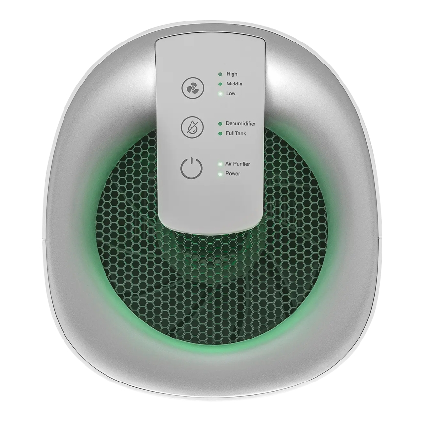 Concept OV1200 - Avfuktare och luftrenare PERFECT AIR 1 l 45W/230V vit