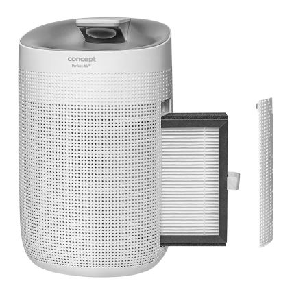 Concept OV1200 - Avfuktare och luftrenare PERFECT AIR 1 l 45W/230V vit