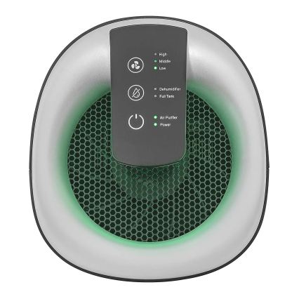 Concept OV1210 - Avfuktare och luftrenare PERFECT AIR 1 l 45W/230V svart