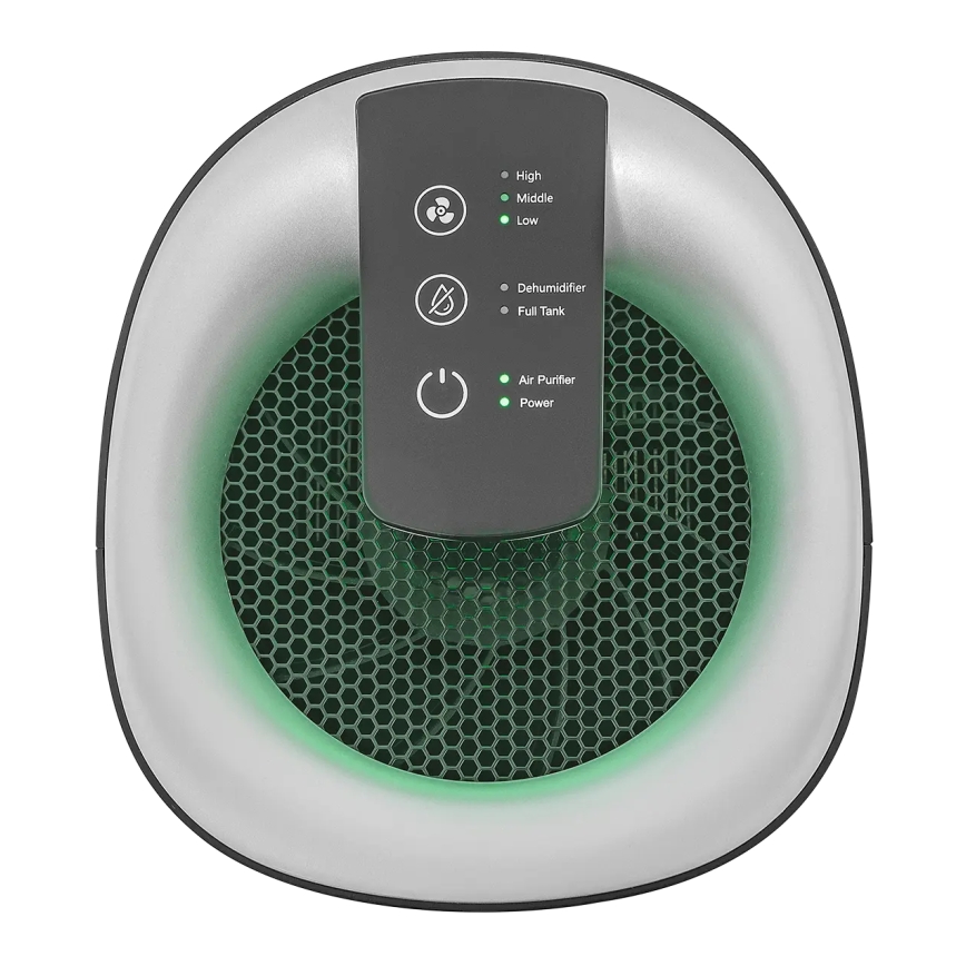 Concept OV1210 - Avfuktare och luftrenare PERFECT AIR 1 l 45W/230V svart