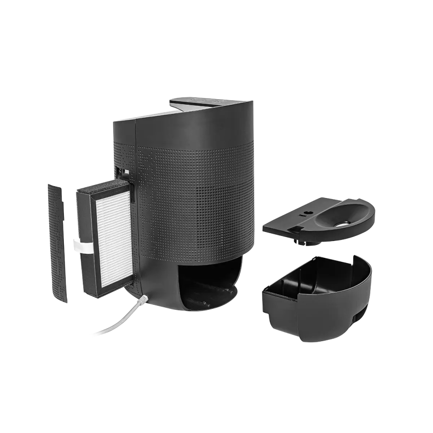 Concept OV1210 - Avfuktare och luftrenare PERFECT AIR 1 l 45W/230V svart