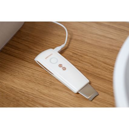Concept PO2030 - Cosmetic ultrasonic spatula PERFECT SKIN 2,5W/5V USB 600 mAh vit