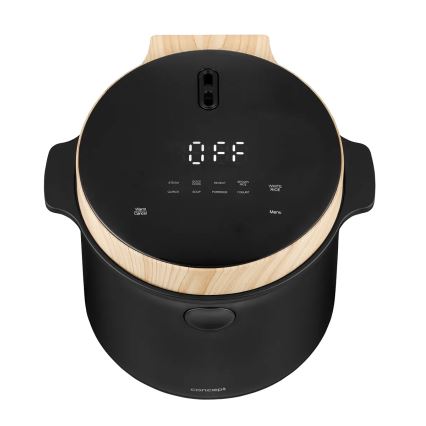 Concept RE4040 - Digital riskokare 2 i 1 450W/230V 2 l svart/trädekor