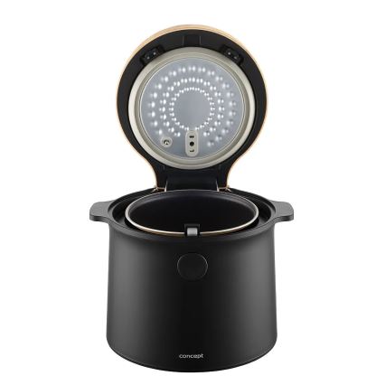 Concept RE4040 - Digital riskokare 2 i 1 450W/230V 2 l svart/trädekor