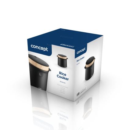 Concept RE4040 - Digital riskokare 2 i 1 450W/230V 2 l svart/trädekor