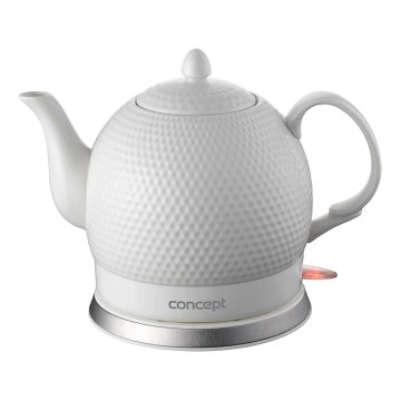 Concept RK0050 - Snabbkokande vattenkokare 1,2 l 1000W/230V vit/keramik