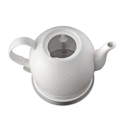 Concept RK0050 - Snabbkokande vattenkokare 1,2 l 1000W/230V vit/keramik