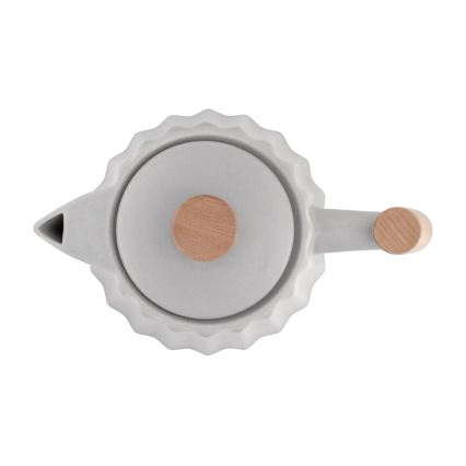 Concept RK0091 - Snabb vattenkokare 1,5 l 1500W/230V ljusgrå/trädekor/keramik