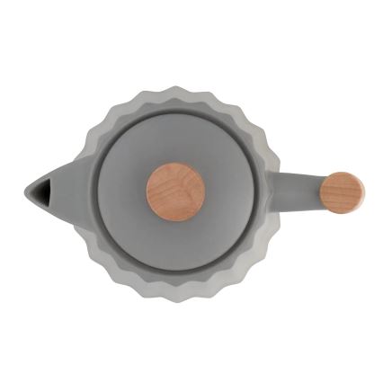 Concept RK0092 - Vattenkokare 1,5 l 1500W/230V mörkgrå/trädekor/keramik