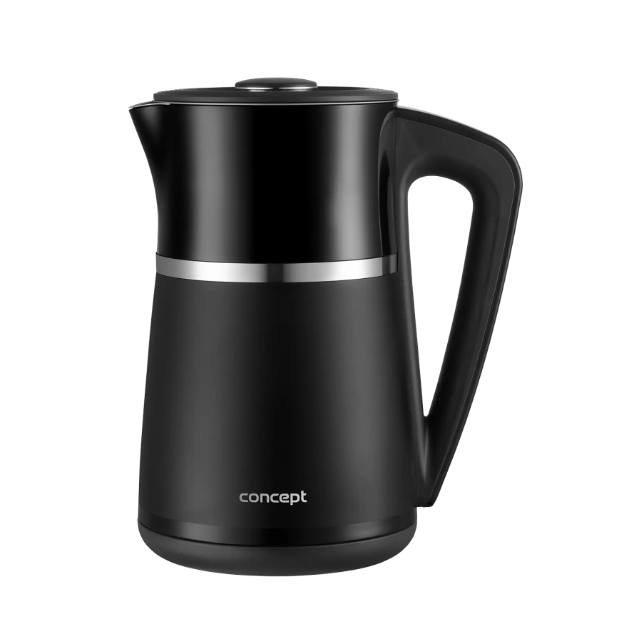 Concept RK3100 - Vattenkokare med temperaturreglering 1,7 l 2200W/230V svart