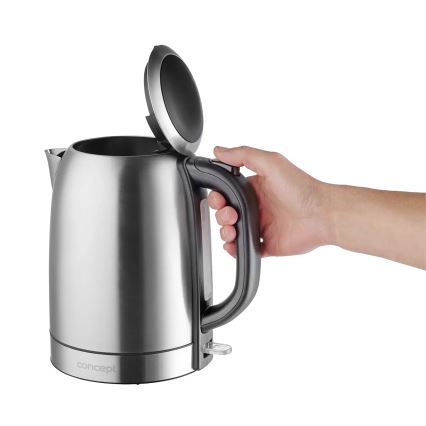 Concept RK3240 - Snabbkokande vattenkokare 1,7 l 2200 W/230 V rostfritt stål