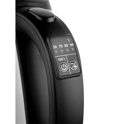 Concept RK4120 - Elektrisk vattenkokare med temperaturkontroll 1,7 l 2200W/230V rostfritt stål