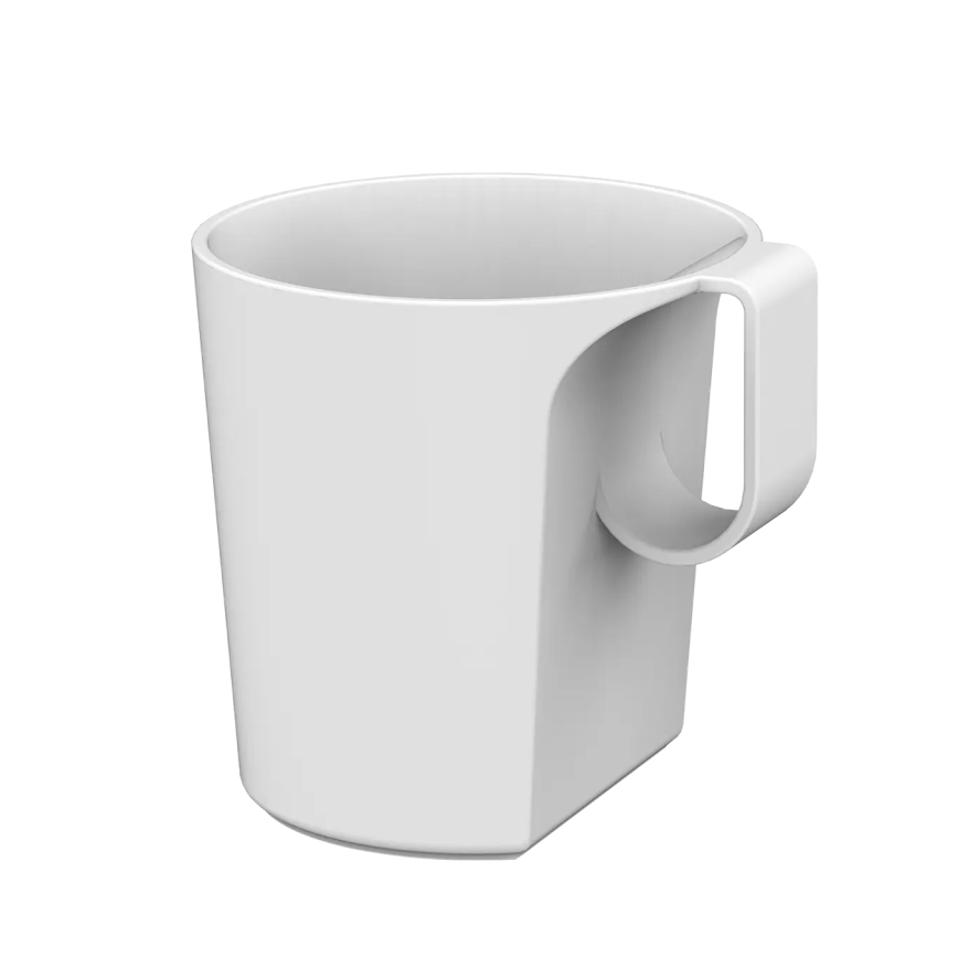 Concept RK7030 - Resevattenkokare 0,5 l 1080 W/230 V grå/vit + 2 koppar