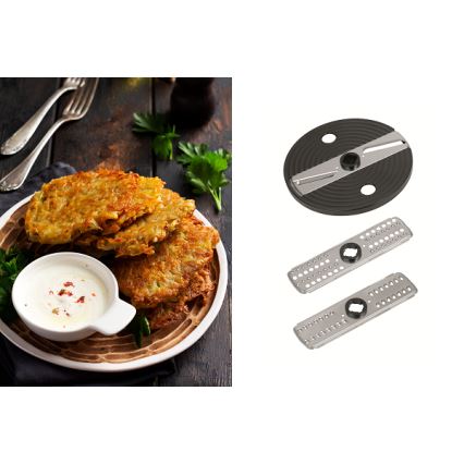 Concept RM3300 - Köksrobot med rivjärn 1000W/230V svart/rostfri