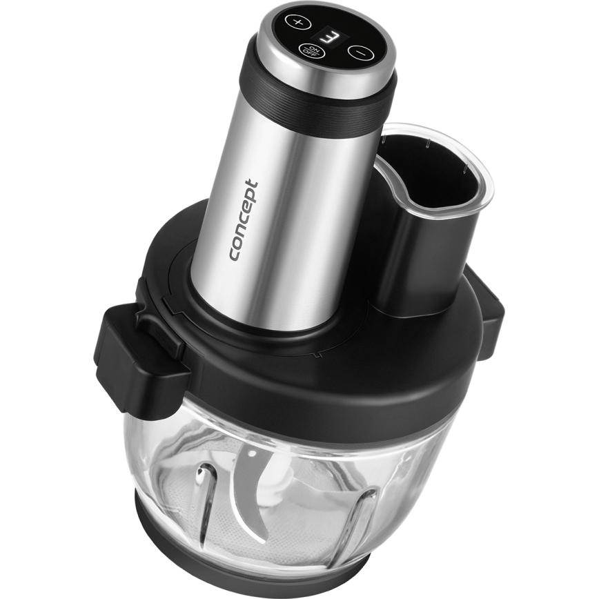 Concept RM3300 - Köksrobot med rivjärn 1000W/230V svart/rostfri