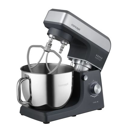 Concept RM6010 - Planetarisk köksassistent DOUGH EXPERT 1900W/230V antracit/rostfritt stål