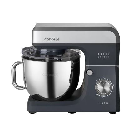 Concept RM6010 - Planetarisk köksassistent DOUGH EXPERT 1900W/230V antracit/rostfritt stål