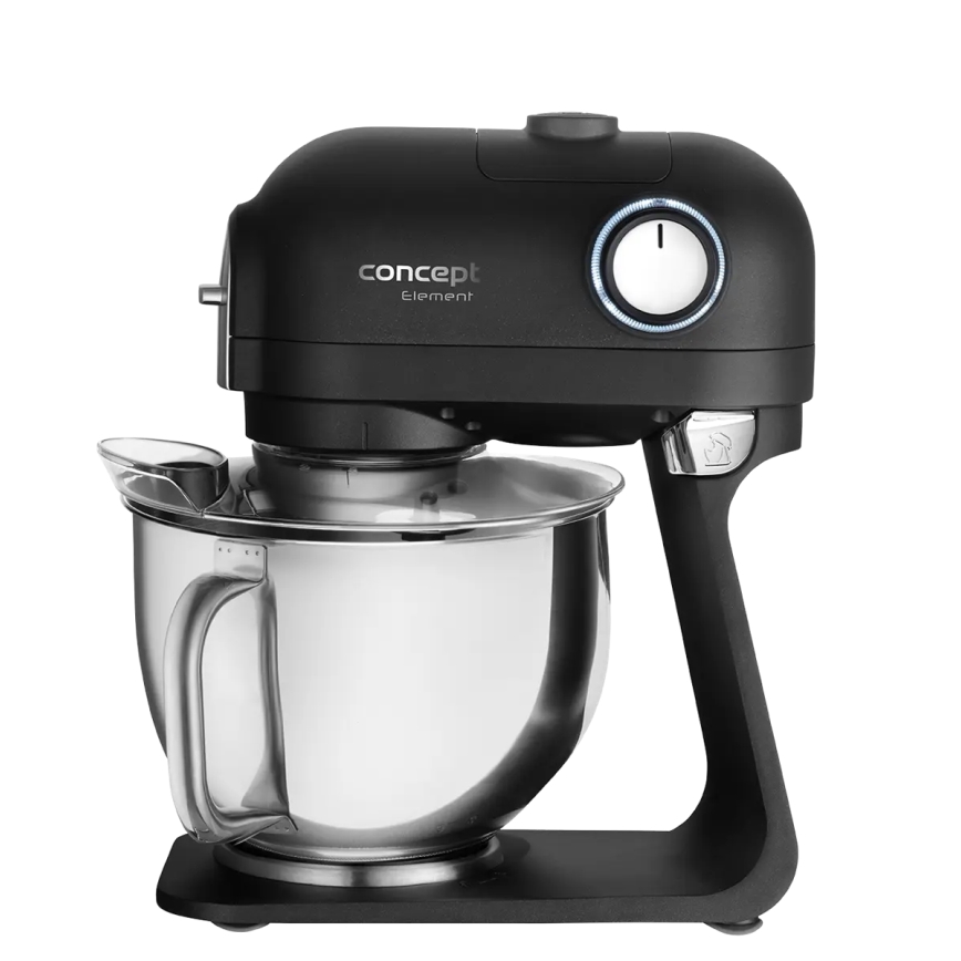 Concept RM8000 - Köksmaskin med rostfri skål 1200W/230V svart