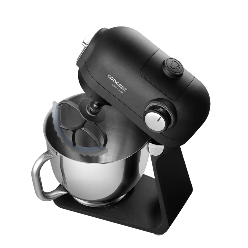 Concept RM8000 - Köksmaskin med rostfri skål 1200W/230V svart