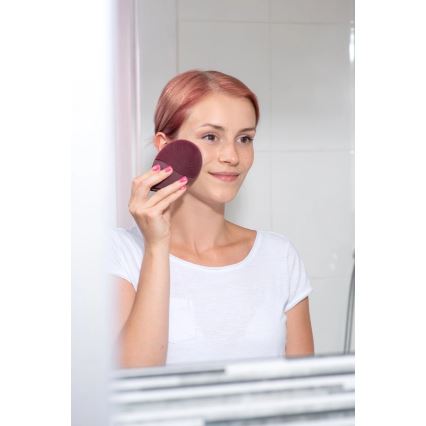 Concept SK9101 - Ansiktsrengöringsborste SONIVIBE 2W/5V 250 mAh IPX7, röd