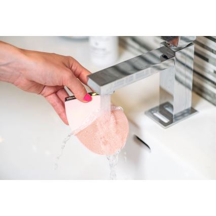 Concept SK9102 - Ansiktsrengöringsborste SONIVIBE 2W/5V 250 mAh IPX7 rosa