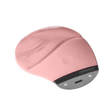 Concept SK9102 - Ansiktsrengöringsborste SONIVIBE 2W/5V 250 mAh IPX7 rosa