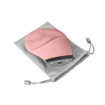 Concept SK9102 - Ansiktsrengöringsborste SONIVIBE 2W/5V 250 mAh IPX7 rosa
