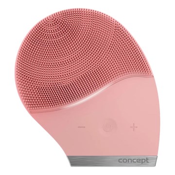 Concept SK9102 - SONIVIBE ansiktsrengöringsborste 2W/5V 250 mAh IPX7 rosa
