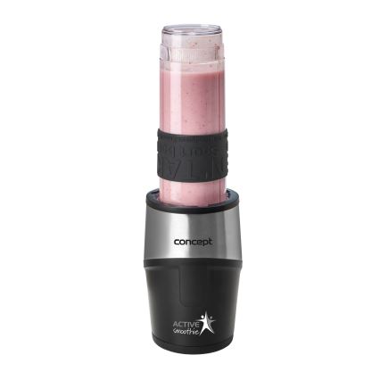 Concept SM3385 - Smoothieblender med tillbehör ACTIVE SMOOTHIE 500W/230V svart