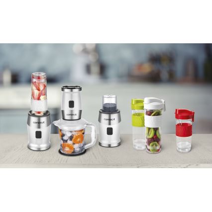 Concept SM3391 - Smoothie-blandare med tillbehör 700W/230V vit
