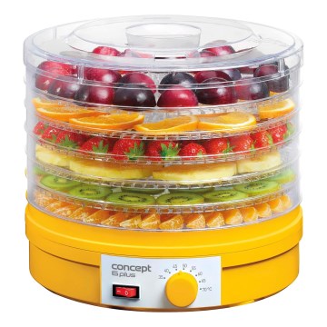 Concept SO1015 - Matdehydrator 245W/230V gul