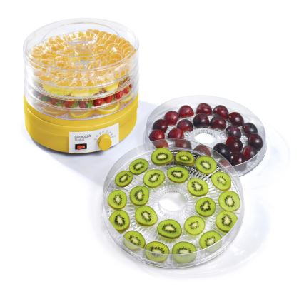 Concept SO1015 - Matdehydrator 245W/230V gul