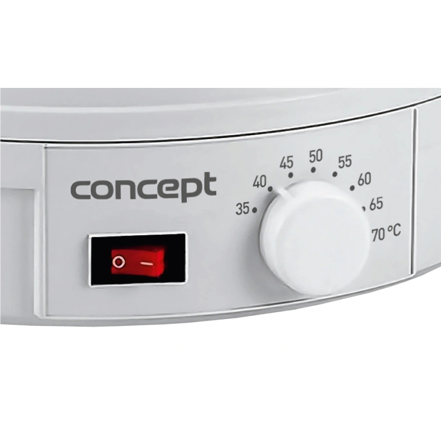 Concept SO1020 - Torkapparat för livsmedel 245W/230V vit