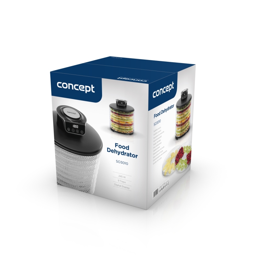 Concept SO3010 - Mattork 245W/230V svart