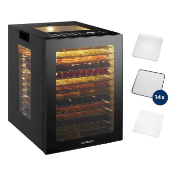 Concept SO5000 - Torkapparat för livsmedel 850 W/230 V svart