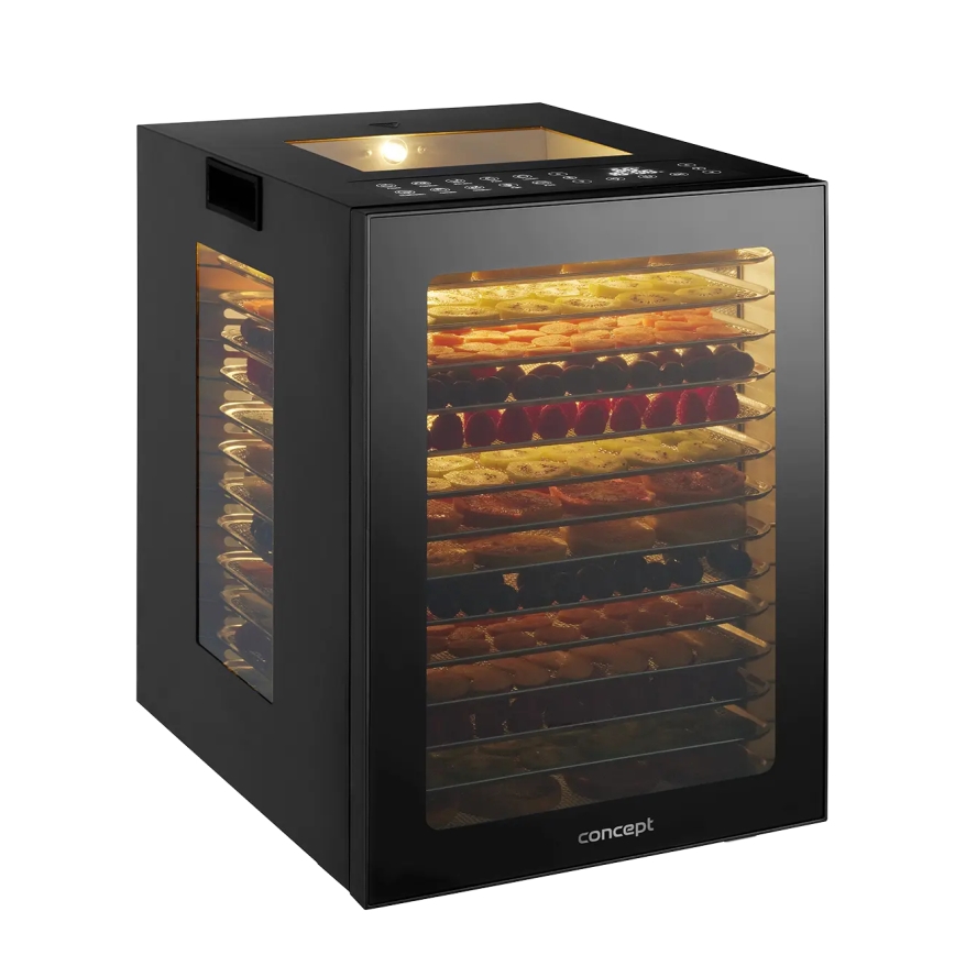 Concept SO5000 - Torkapparat för livsmedel 850 W/230 V svart