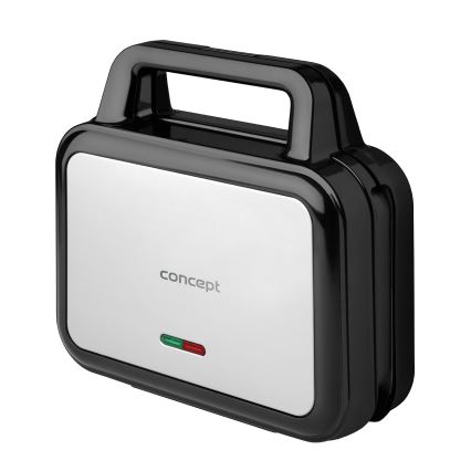 Concept SV3070 - XXL brödrost 4-i-1 900W/230V svart/rostfritt stål